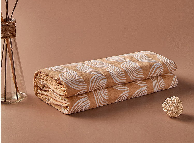 Golden Horizon Muslin Swaddle