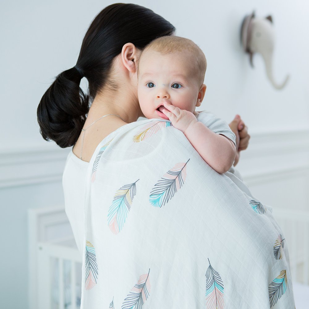 Featherlight Dreams Muslin Swaddle