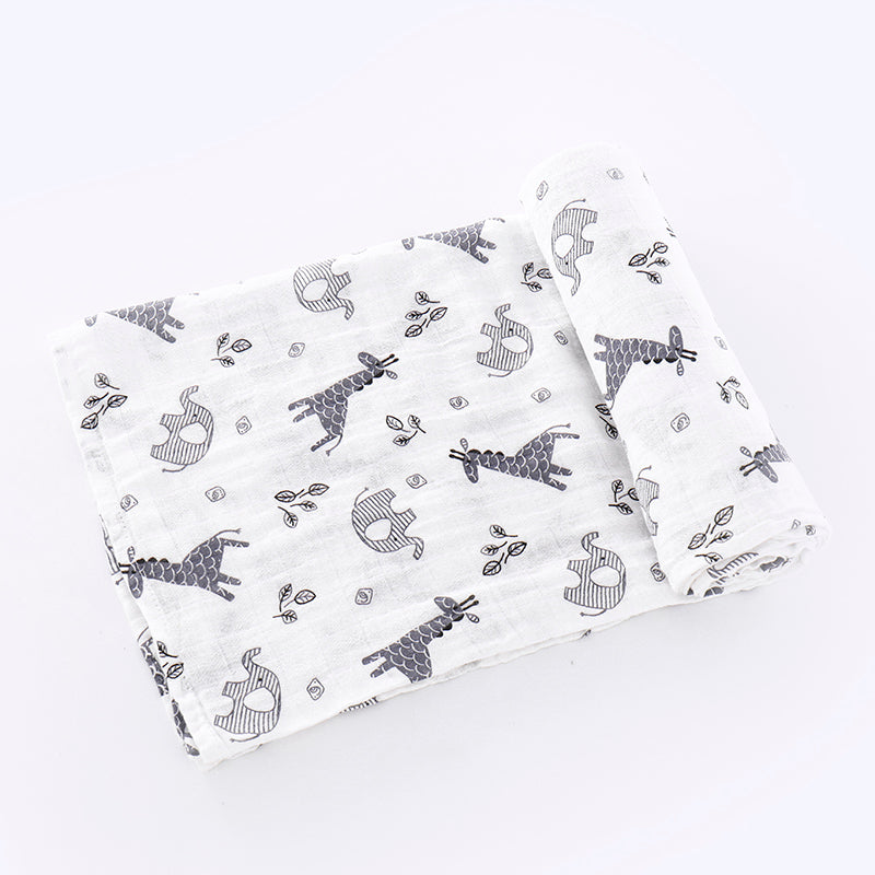 Safari Stroll Muslin Swaddle