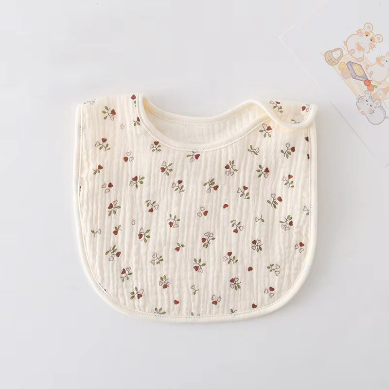 Petal Kiss Baby Bib 💕