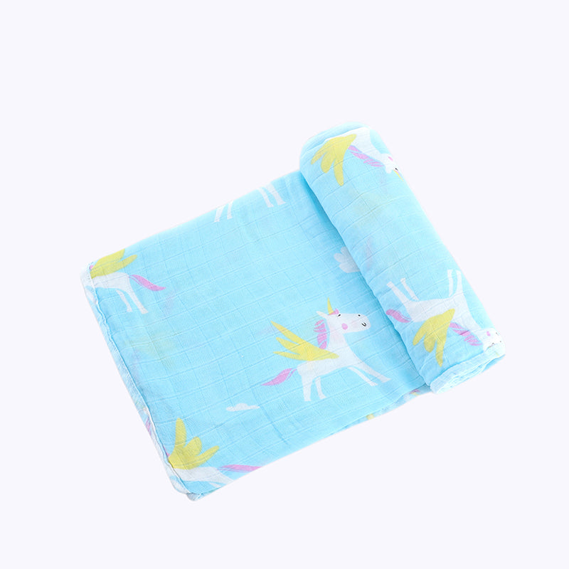 Unicorn Whispers Muslin Swaddle