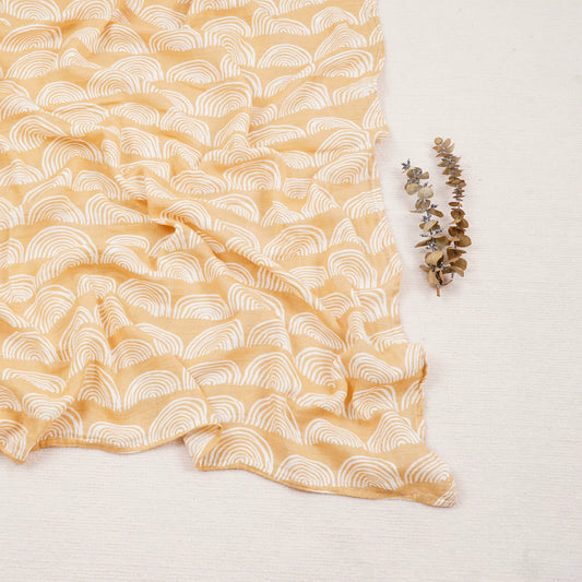 Golden Horizon Muslin Swaddle